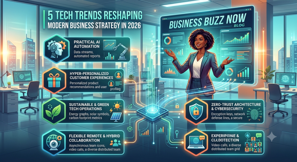 5 Tech Trends Reshaping Modern Business Strategy in 2026